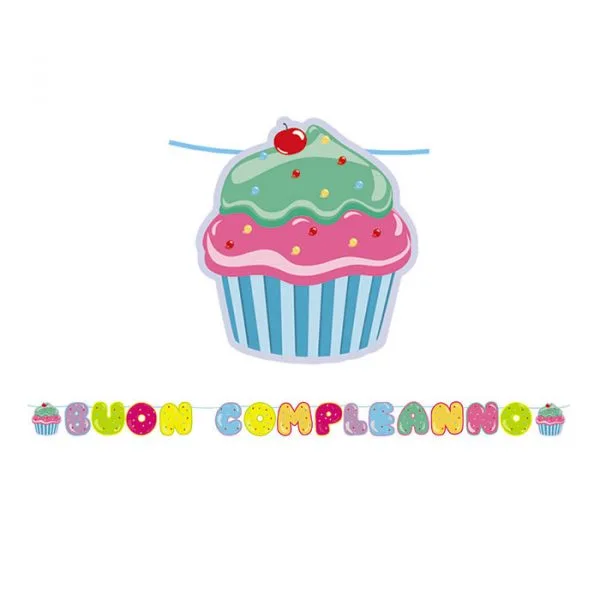 Festone buon compleanno maxi