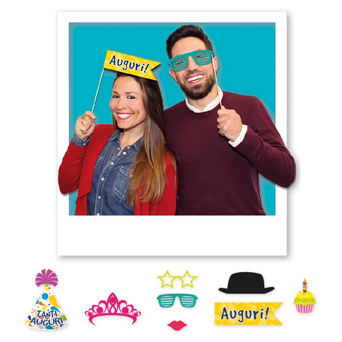 Photo booth compleanno - Tortemania - Prodotti per dolci