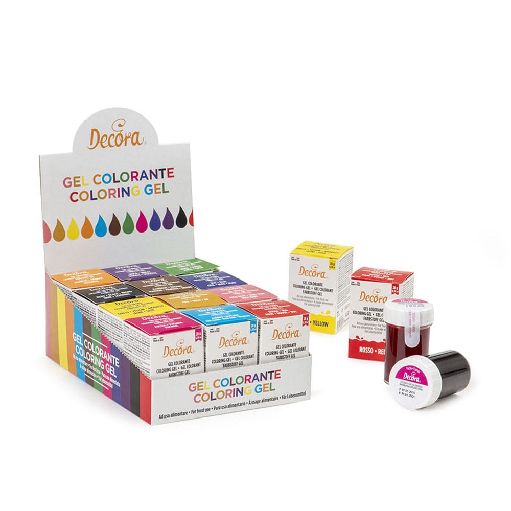 Gel coloranti colore intenso - Prodotti per dolci - Tortemania