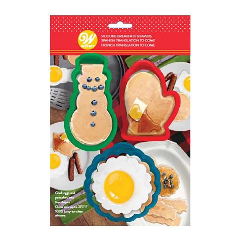 Set stampi per pancake in silicone - Tortemania - Prodotti per dolci