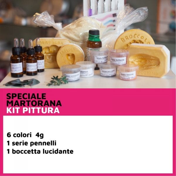 kit di pittura frutta martorana